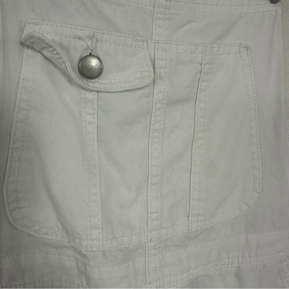 No Boundaries White Shortalls size XL Women - Picture 13 of 13